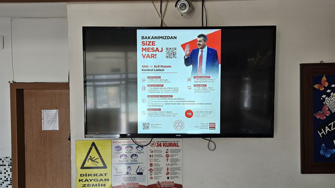 OKULUMUZDA DEPREM TATBİKATI YAPILDI